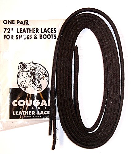 Leather Laces Chocolate (Dark) Brown