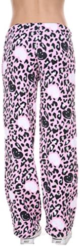 Stanzino Women's Assorted Print Plush Pajama Pants