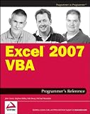 Excel 2007 VBA Programmers Reference (Programmer to Programmer)