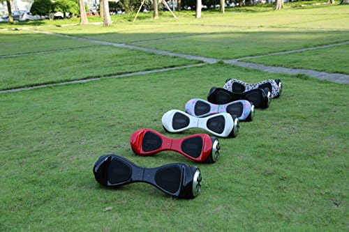 Latest Design Two Wheel Smart Self Balancing Scooter 700w 6.5 and 8 Inch- Regenerative Braking System 2015 New Unique Patented Design Bluetooth Speaker (Fire Red, 8 inch with Bluetooth)