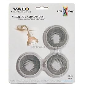 LitesNow Valo Brushed Metal Lamp Shades, Set of 3 by LitesNow