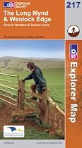 Long Mynd and Wenlock Edge (Explorer Maps) (OS Explorer Map)