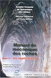 Manuel de Mécanique des Roches : Tome 2, Les Applications
