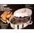 JUDGE HIGH OVAL STAINLESS STEEL SELF BASTING ROASTER. 32CM.