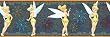 Disney Fairies Denim Tinker Bell Girls Room Border
