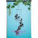 24 Inch Sun Catcher Swirl Home D�cor Metal Chimes - Horse by Tripact Inc