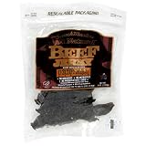 SnackMasters Certified All Natural Gourmet Beef Jerky, Original, 4-Ounce Packages (Pack of 8)