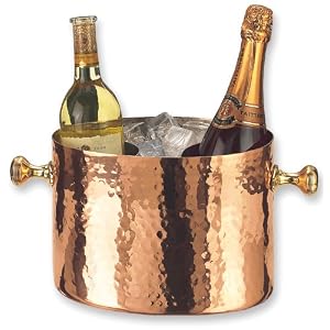 Old Dutch Solid Copper Double Chiller w Al Insert, 7 Qt