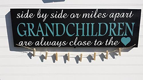 Side By Side Hand Painted Wood Sign