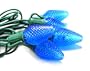 Good Tidings Holiday Christmas Light Set 16 Feet Long with 26 Blue C7 LED