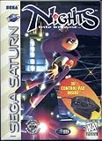 Nights Into Dreams Sega Saturn Game with 3d Controller