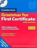Cambridge Grammar for First Certificate with Answers (Cambridge Books for Cambridge Exams)