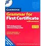 Cambridge Grammar for First Certificate With Answers and Audio CD (Cambridge Grammar for First Certificate, IELTS, PET)