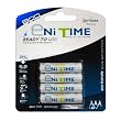 Yuasa Enitime AAA Pre-Charged Rechargeable Batteries (4-Pack)