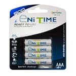 Yuasa Enitime AAA Replacement Batteries for Panasonic DECT 6.0 Series Cordless Phones (4-Pack)