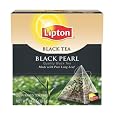 BUY : Lipton Black Tea, Black Pearl Pure Long Leaf, Premium Pyramid Tea Bags, 20-Count Boxes (Pack of 6)