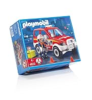 Playmobil Fire Chief's Car Game