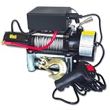 9500 lb 12 Volt Electric Winch Truck Boat Fairlead 12V