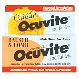 Ocuvite Lutein Eye Vitamins for Macular Degeneration 120 Tablets