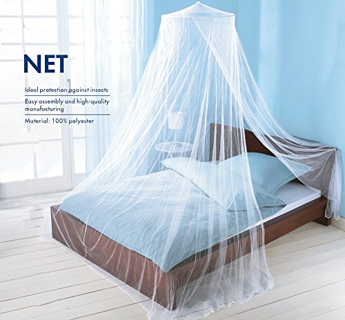 Yanglovele round hoop bed canopy netting mosquito beddi…