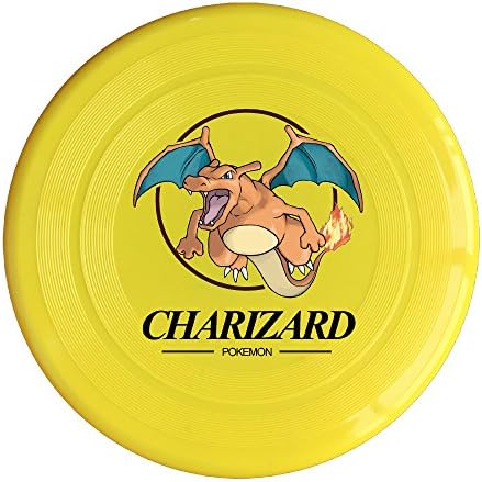 C56NP Pokemon Charizard High Quality Plastic Flying Disk Yellow (3colors)