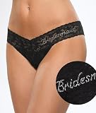 Hanky Panky Low Rise Crystal Bridesmaid Thong Panty Hanky Panky Low Rise Crystal Bridesmaid Thong Panty