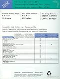 100 IBM Transparency Film Sheets for Color Laser Printers