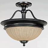 Transitional Manderfield Semi Flush Mounts BY Quoizel Lighting