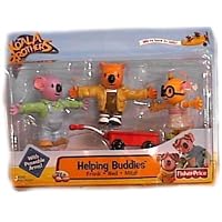 Helping Buddies: 3.75 Frank, Mitzi, Ned Figures