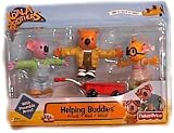 Helping Buddies: 3.75" Frank, Mitzi, Ned Figures