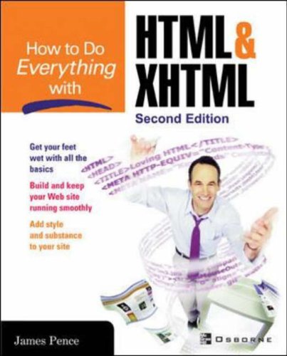 How to Do Everything with HTML (How to Do Everything Series) by James H. Pence