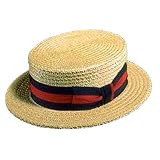 DelMonico Boater Straw Hat