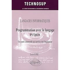 Programmation avec langage python