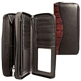 Jack Georges Venezia Collection Zippered Clutch