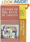 History of the Book in Canada, Volume 3: 1918 - 1980