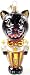 Old World Christmas Dapper Cat Black Cat Halloween Ornament
