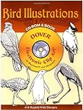 Bird Illustrations CD-ROM and Book (Dover Electronic Clip Art)