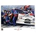 Aviation Auto Race Art Mark Martin Autographed 'Sweet 6 Team' Print