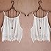 Perman Women's Summer Short Sleeve Blouse Lace Tank Tops Tee T-Shirt
