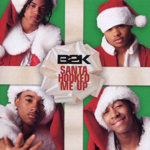B2k Santa Hooked Me Up cd cover