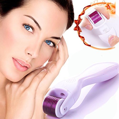 Beneviolet Derma Roller 2.0mm Neddle Length with 600 Microneedles for Face and Body Therapy Care - Medical Grade Stainless Steel Needles - FREE Sterilized Travel Case !- Treating Acne Scars,Blackhead ,Stretch Marks,Large Pores,Wrinkles,Air Loss,Air Loss,Cellulite - Multiplies the Absorption of EGF ,Vitamin C,Coconut Oil,Anti Ageing Serum & Hyaluronic Acid Face Serum