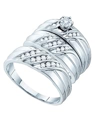 0.43CTW DIAMOND FASHION TRIO SET
