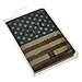 ZLYC Vintage Novelty PU Leather Travel Wallet Passport Holder Case Waterproof Cover, US National Flag
