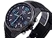 Casio Men's Edifice EFR515PB-1A2V Black Resin Quartz Watch with Black Dial