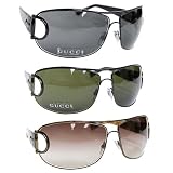 Gucci Italian Fashion Oversized Aviator Style Designer Sunglasses