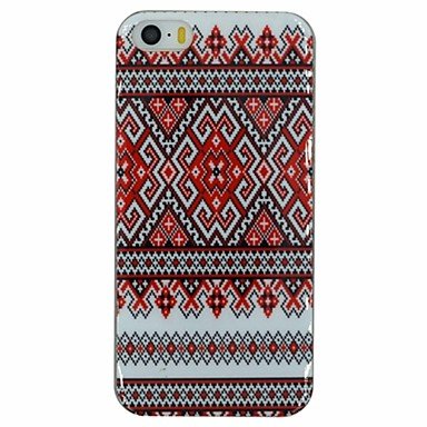 Joyous Folk Style Pattern PC Hard Back Cover Case for iPhone 5/5S