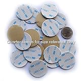 20 of VHB 3M Dots Adhesive Double-sided Foam Tape High Bond Conformable Acrylic Glue Replacement Kit 20 of 1.4 inch Circle Small Round Big Plus Alcohol Pad