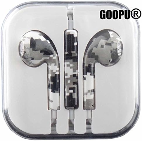 Earbuds,Headsets,GOOPU® Earphones With Microphone for iphones iPods and iPads(02Mc)