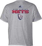 New Jersey Nets Grey adidas True T-Shirt