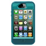 Otterbox Defender Series Hybrid Case & Holster for iPhone 4 & 4S  - Retail Packaging - Light Teal/Deep Teal
